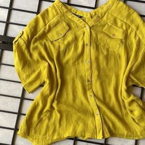 Alfani. Button Detailed Blouse